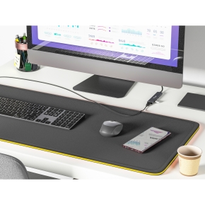 Equip USB-Hub 4-Port 3.2/C->4x3.0 5Gbps o.Netzteil gr