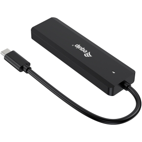 Equip USB-Hub 4-Port 3.2/C->2xUSB-C 2xUSB-A 5Gbps o.Netz.sw