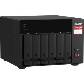 QNAP TS-673A NAS-Server 6Schächte AMD Ryzen Embedded V1500B 2.2 GHz SATA 6Gb/s