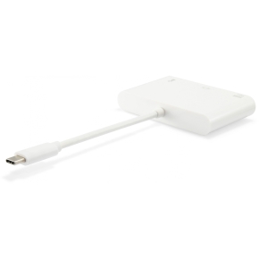 Equip Dock USB-C->VGA.USB3.0.60WPD 15cm ws