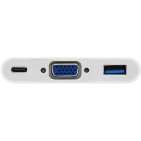 Equip Dock USB-C->VGA.USB3.0.60WPD 15cm ws