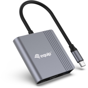 Equip Dock USB-C->HDMI.USB-A.100WPD 25cm gr