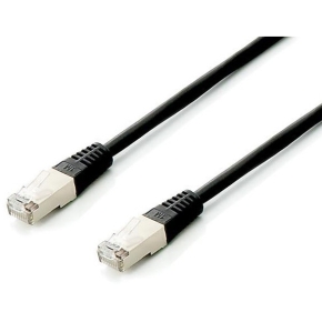 Equip Patchkabel Cat6A 5x/set S/FTP 2xRJ45 10.00m sw Plat.