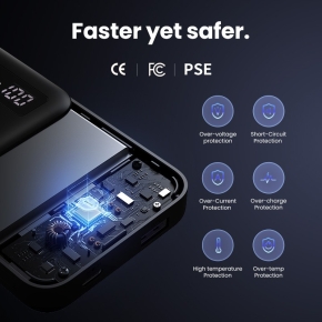 10000mAh Two-way Fast Charging Powerbank Black