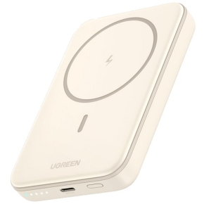 10000mAh Mini Powerbank Wireless 20W with MagSafe white