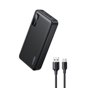 10000mAh Two-way Fast Charging Powerbank Black