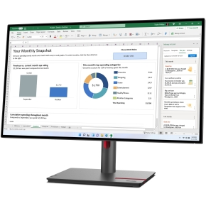 68,6cm /27 (2560x1440) Lenovo ThinkVision P27h-30 4ms DP USB-C Black