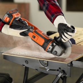 Black&Decker Akku-Winkelschl. 125mm. 18V.o Akk u.LG BCG720N