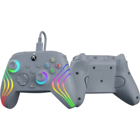 PDP Controller kabelgebunden Afterglow Wave grau XBOX Serie