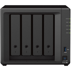 4-Bay Synology DDR4 ECC 2x USB3.2-I 1 DS923+ 4GB RAM