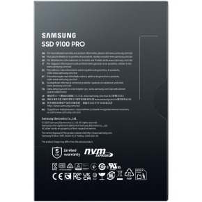 M.2 4TB Samsung 9100 PRO NVMe PCIe 5.0 retail