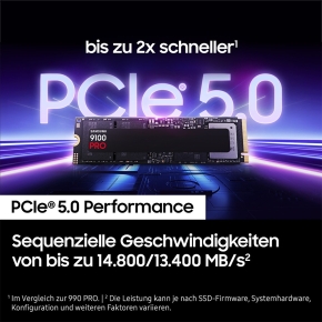 M.2 4TB Samsung 9100 PRO NVMe PCIe 5.0 retail