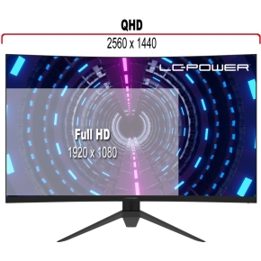 LC-Power 80.01cm (31.5) LC-M32-QHD-165-V2 Curved