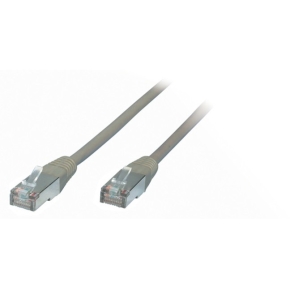 Patchkabel CAT5e RJ45 F/UTP 20m Grau