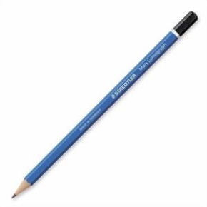 STAEDTLER Bleistift Mars Lumograph 2H Sechskant