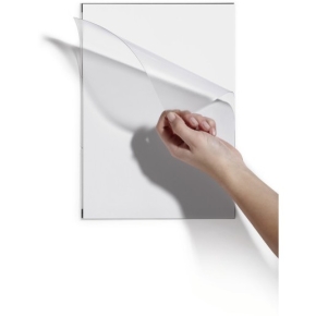 DURABLE Magnettasche DIN A4 transparent Beutel a 2 Stück