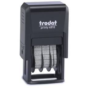 trodat Datumstempel Printy ISOschw+Kissenschw 4810 JJJJ/MM/T