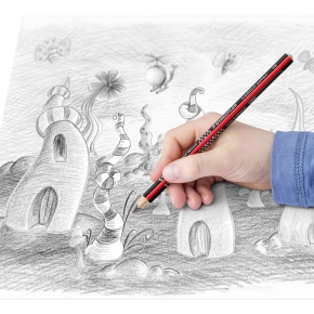 STAEDTLER Bleistift Tradition Jumbo HB Dreikantform 2Stk. retail