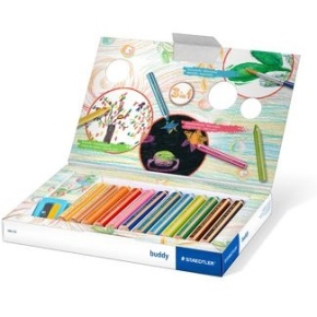 STAEDTLER Buntstift Noris jun 12ST 3in1 + Spitzer