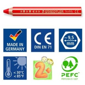 STAEDTLER Buntstift Noris junio 6ST