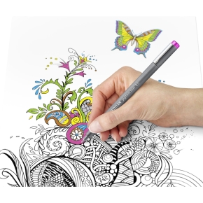 STAEDTLER pigment liner 0.5mm blau