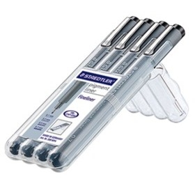 STAEDTLER pigment liner 308 (0.1mm) schwarz