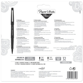 PAPER MATE Faserschreiber Flair 12er M 0.7 mm Blister