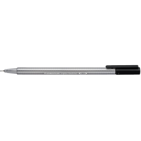 STAEDTLER Fineliner triplus schwarz 4er-Set retail