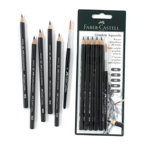 FABER-CASTELL Aquarellbleistift Graphite Aquarelle BK