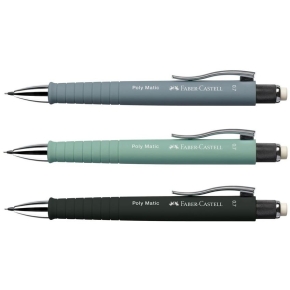 FABER-CASTELL Druckbleistift Poly Matic 0.7 grau