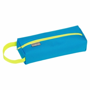 PAGNA Schlampermäppchen recycled PET 22x8x5cm eckig hellblau