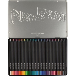 FABER-CASTELL Buntstifte Black Edition 36er Metalletui