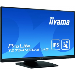 68,6cm/27 (1920x1080) iiyama ProLite T2754MSC-B1AG 16:9 FHD IPS Touch 4ms 60Hz HDMI VGA USB VESA Speaker Black