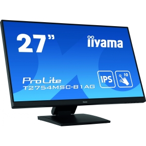 68,6cm/27 (1920x1080) iiyama ProLite T2754MSC-B1AG 16:9 FHD IPS Touch 4ms 60Hz HDMI VGA USB VESA Speaker Black