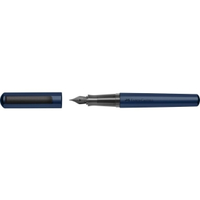 FABER-CASTELL Füller Hexo blau M