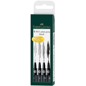FABER-CASTELL Tuschestift Pitt Artist Pen Farbe 199 4x