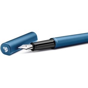Pelikan Füllhalter Ineo Element P6 Metall-Etui Petrol-Blau