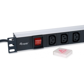 Equip Steckdosenleiste 19(1HE)8fach IEC320C14.1.8m Kabel.si