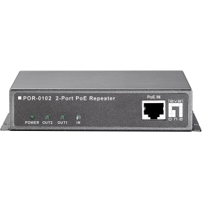 2x GE PoE-Repeater POR-0222 PoE
