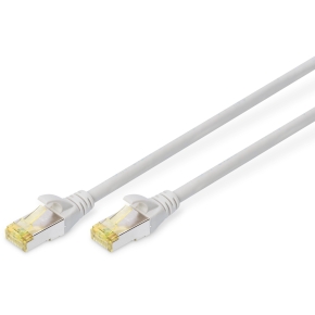 DIGITUS CAT 6A S/FTP Patchkabel. 1.5m. grau