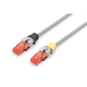DIGITUS Farbclips für Patchkabel RJ45 100 Stk. gem.Farbe