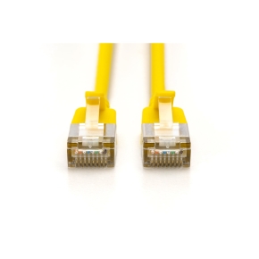 DIGITUS Patchkabel CAT 6A F/FTP Slim 3.00m gelb