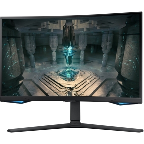 68,6cm/27 (2560x1440) Samsung Odyssey G6 S27BG650EU 16:9 1ms 2xHDMI DisplayPort VESA Pivot Speaker QHD 240Hz Curved Gaming Black