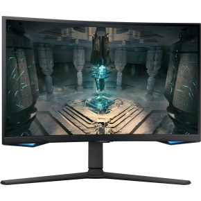 68,6cm/27 (2560x1440) Samsung Odyssey G6 S27BG650EU 16:9 1ms 2xHDMI DisplayPort VESA Pivot Speaker QHD 240Hz Curved Gaming Black