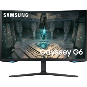 81,3cm/32 (2560x1440) Samsung Odyssey G6 S32BG650EU 16:9 1ms 2xHDMI DisplayPort VESA Pivot Speaker QHD 240Hz Curved Gaming Black