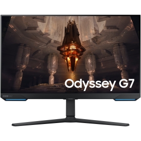 80cm/32 (3840x2160) Samsung Odyssey G7 S32BG700EU 16:9 1ms IPS HDMI 2xDisplayPort VESA Pivot Speaker 4K 144Hz Gaming Black