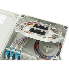 DIGITUS FTTH Box bestückt OS2 12Fasern LC/PC