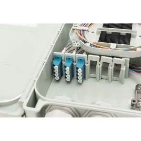 DIGITUS FTTH Box bestückt OS2 12Fasern LC/PC