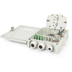 DIGITUS FTTH Box bestückt OS2 12Fasern LC/APC