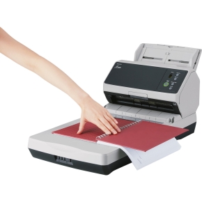 Fujitsu fi-8250 Dokumentenscanner inkl. Flachbetteinheit 50 S./Min ADF Duplex USB3.2 LAN